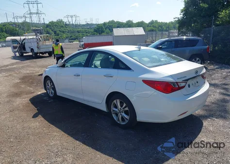 2013 Hyundai Sonata Limited из США, поврежденный, VIN 5NPEC4AC7DH722958